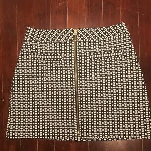 Express A-line mini skirt